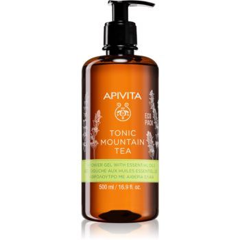 Apivita Tonic Mountain Tea Tonifying Shower Gel gel de dus tonifiant