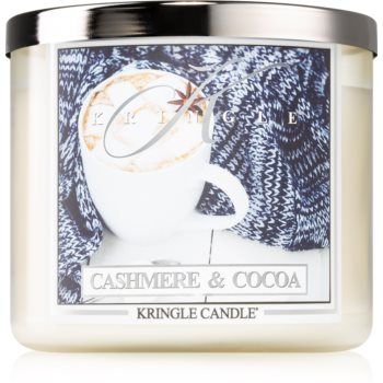 Kringle Candle Cashmere & Cocoa lumânare parfumată I.