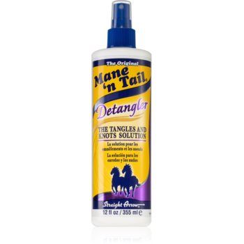 Mane 'N Tail Detangler spray care nu necesita clatire pentru par usor de pieptanat la reducere