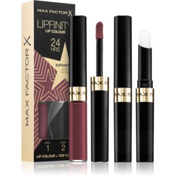 Max Factor Lipfinity Rising Stars Ruj de buze lichid, de lunga durata balsam