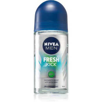 NIVEA MEN Fresh Kick antiperspirant roll-on pentru barbati