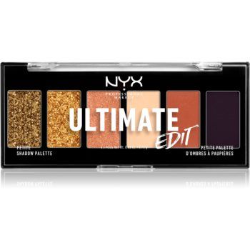 NYX Professional Makeup Ultimate Edit Petite Shadow paletă cu farduri de ochi