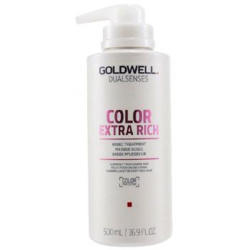 Tratament pentru Par Vopsit in 60 de Secunde - Goldwell DualSenses Color Extra Rich 60 sec Treatment, 500 ml la reducere