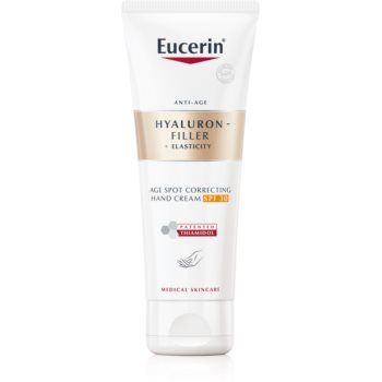 Eucerin Hyaluron-Filler + Elasticity crema de maini impotriva petelor pigmentate SPF 30 de firma originala