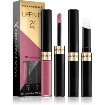 Max Factor Lipfinity Lip Colour ruj cu persistenta indelungata balsam ieftin