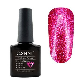 Oja Semipermanenta Soak Off Platinum Canni 489, 7,3ml Oja Semipermanenta Soak Off Platinum Canni 489, 7,3ml