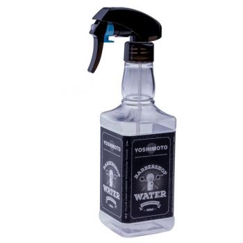 Pulverizator pentru Frizerie din Plastic Dur Yoshimoto, transparent, 500 ml ieftin