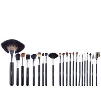 Set 22 Pensule Make-up Cu Husa Neagra Megaga la reducere