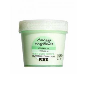 Unt de corp Body Butter Avocado, Victoria's Secret PINK, 189g de firma originala