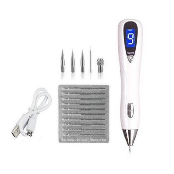 Aparat Cosmetic Plasma Indepartarea Petelor, Alunitelor, Pistruilor, Ecran LCD, Antiacnee Mole Removal Alb de firma originala