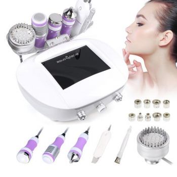 Aparat Cosmetic TotulPerfect Profesional Diamond Micro-Dermabraziune, Lifting Ten Profesional Salon, RF Ultrasunete 3Mzh, Indepartare Puncte Negre, Skin Rejuvenation Ballerina 1806H