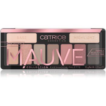 Catrice The Nude Mauve Collection paletă cu farduri de ochi