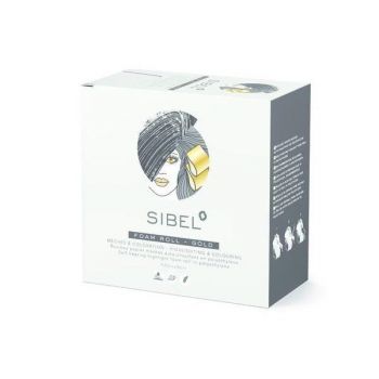 Folie aluminiu Sibel Aurie in rola pentru suvite - balayage - mese 9 cm latime x 100 ml cod. 4333050 de firma originala