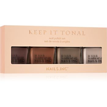 Nails Inc. Keep It Tonal Ombre set cadou (pentru unghii)