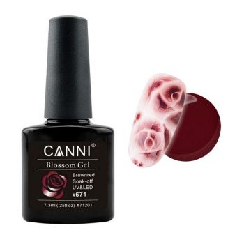 Oja Semipermanenta Soak Off Blossom Canni 671, 7.3 ml