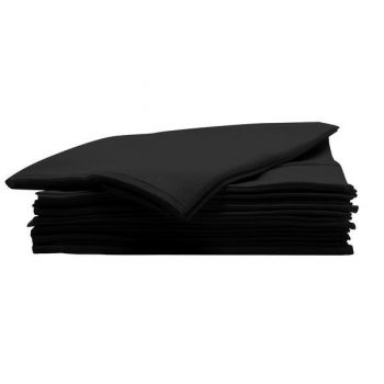 Prosoape profesionale negre din vascoza 40x80 cm - 50 buc cod. 3400700 de firma original