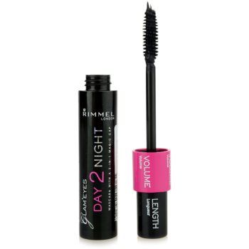 Rimmel Glam´ Eyes Day 2 Night mascara pentru volum și alungire 2 in 1