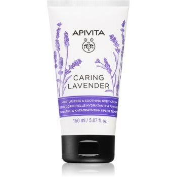 Apivita Caring Lavender crema de corp hidratanta ieftina