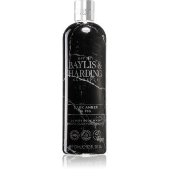 Baylis & Harding Elements Dark Amber & Fig gel de duș de lux