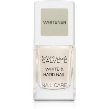 Gabriella Salvete Nail Care White & Hard Nail lac intaritor de baza pentru unghii cu efect de întărire ieftin