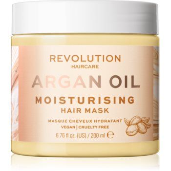 Revolution Haircare Hair Mask Argan Oil masca pentru hidratare intensiva pentru păr
