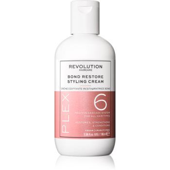 Revolution Haircare Plex No.6 Bond Restore Styling Cream Aplicarea jeturilor de refacere pentru ingrijire pentru par deteriorat