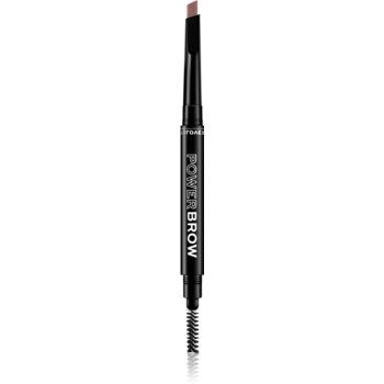 Revolution Relove Power Brow creion pentru sprancene cu pensula ieftin