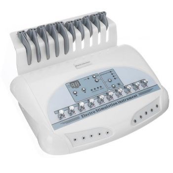 Aparat Cosmetic EMS Electrostimulare Slabit, Centura EMS, Indepartarea grasimii, Masaj, Tonifierea pielii, Ingrijirea/Tonifierea Sanilor, 24 Pads X-EMS