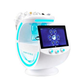 Aparat Facial ICE Blue Hidroxigen Micro Bule Totulperfect Indepartare Puncte Negre, Dermoabraziune, Curatare, Hidratantare, Lifting Saloane, Indepartarea Acneei, Ultrasunete, RF