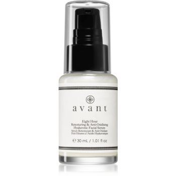 Avant Age Nutri-Revive Eight-hour Anti-Oxidising & Retexturing Hyaluronic Facial Serum ser antioxidant protector impotriva petelor