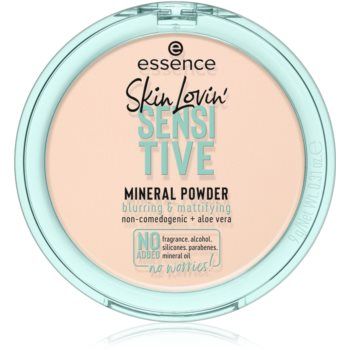 essence Skin Lovin' Sensitive pudra cu minerale