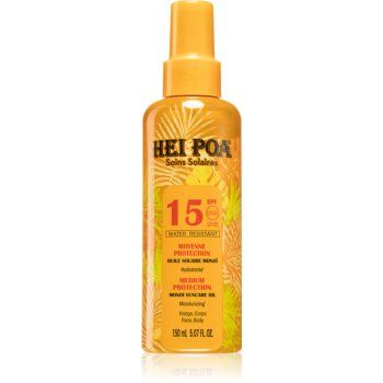 Hei Poa Monoi Suncare ulei spray pentru bronzare SPF 15 ieftina