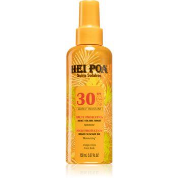 Hei Poa Monoi Suncare ulei spray pentru bronzare SPF 30 ieftina