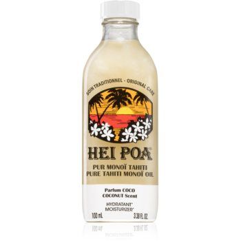 Hei Poa Pure Tahiti Monoï Oil Coconut ulei multifunctional pentru corp si par