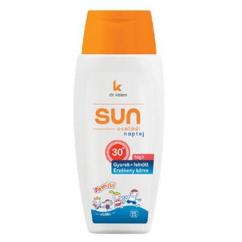 Lotiune pentru Familie cu Protectie Solara Sun SPF30 Dr. Kelen, 150 ml la reducere