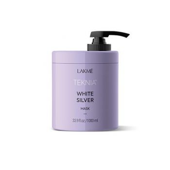 Masca nuantatoare, Lakme White Silver mask, 1000 ml