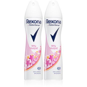 Rexona Sexy Bouquet Antiperspirant spray anti-perspirant 2 x 150 ml (ambalaj economic)