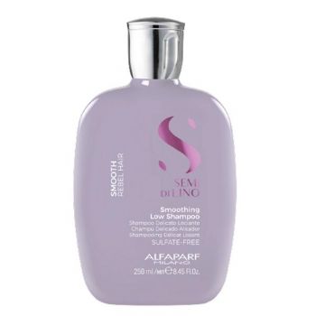 Sampon pentru Netezire - Alfaparf Milano Semi Di Lino Smoothing Low Shampoo, 250 ml