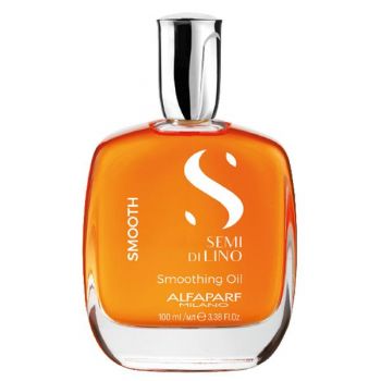 Ulei pentru Netezire - Alfaparf Milano Semi Di Lino Smoothing Oil, 100 ml