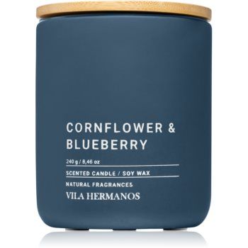 Vila Hermanos Concrete Cornflower & Blueberry lumânare parfumată
