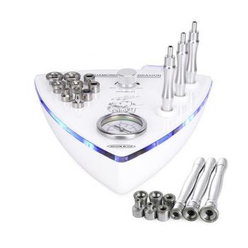 Aparat Cosmetic Profesional Diamond Micro-Dermabraziune, Lifting Ten Profesional Salon, Intinerire a pielii, Indepartare Puncte Negre, Skin Rejuvenation Lunar-V