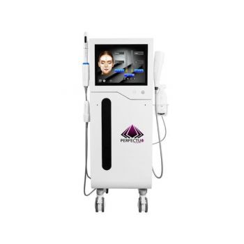 Aparat Cosmetic Salon Profesional HIFU 4in1 Remodelare Faciala si Vaginala, Lifting, Ultra-PLUTONIX, Radar V Line Carving, High Intensity Focused Ultrasound Cayan