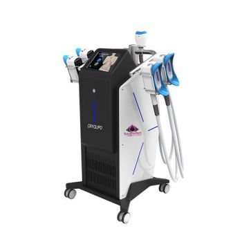 Aparat Profesional 5 Manipuli Criolipoliza 360 SuperCool, Cryoterapie Indepartare celulita, Fat Freezing Lifting Salon, ZSCULPTURE de firma originala