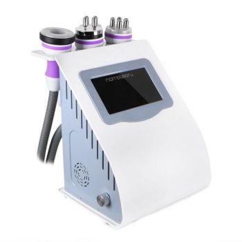 Aparat Profesional Lipolaser-Liposuctie Virtuala, Vacuum Cavitatie 2.0, Multipolar RF, Ten si Ochi, Slabire in greutate, Indepartare celulita, Radiofrecventa Lifting Salon 5MAX de firma originala