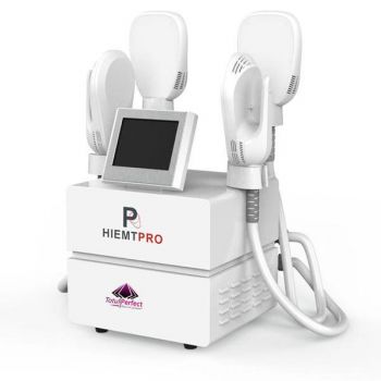 Aparat Sculptor Muscular Electromagnetic Tesla EMS Shape RF HI-EMT Remodelare corporala, Creare Masa Musculara, Tonifiere Abdomen, 4 Manipuli, Slabire intensiva