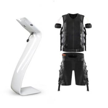 Costum EMS Body Suit, Creare Masa Musculara Fitness Microcurenti Electrostimulare Profesional Slabire Rapida Anticelulitic, ProBODY WireLess