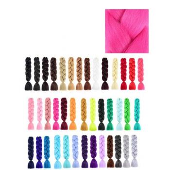 Extensii Colorate pentru Impletituri Ciclam Lucy Style 2000, 1 buc ieftina