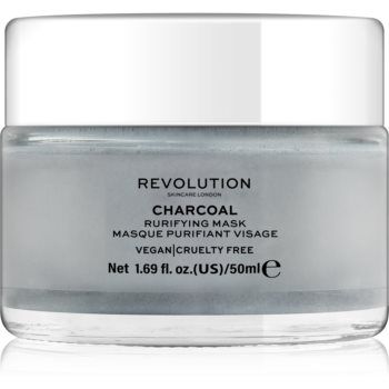 Revolution Skincare Purifying Charcoal masca de fata  pentru curatare