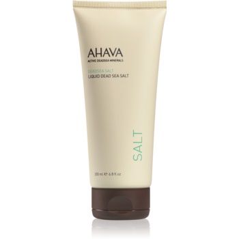 AHAVA Dead Sea Salt sapun lichid din Marea Moarta efect regenerator