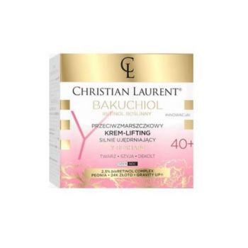 Crema de fata, Christian Laurent, bioBakuchiol Y-Reshape, Anti-Wrinkle Intensely Firming Cream-Lifting 40+, 50 ml